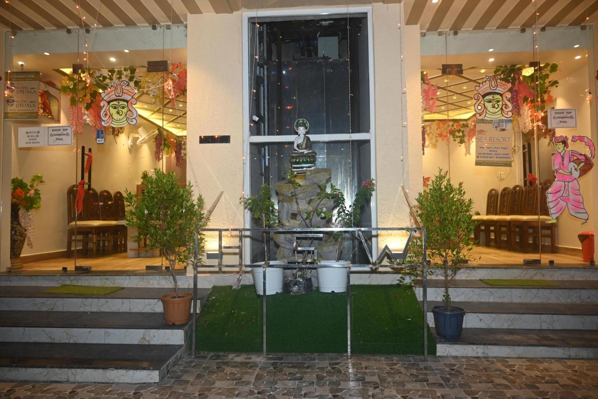 Sea Wood Hotel Digha  Bagian luar foto
